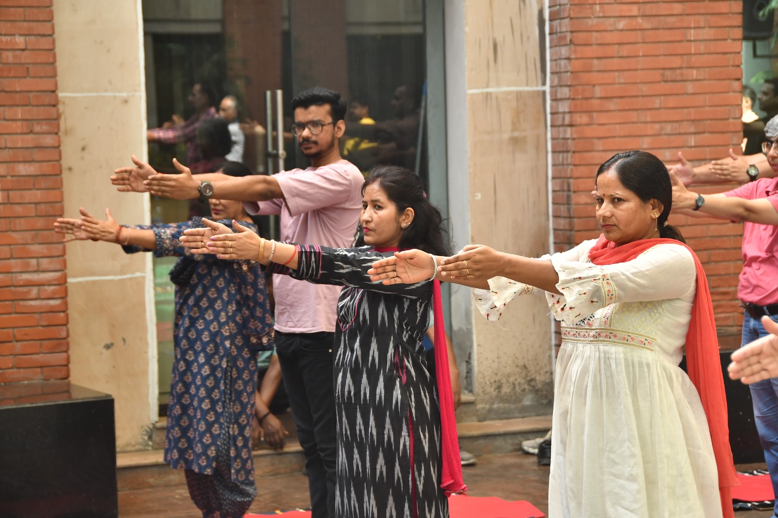 International Day of Yoga 2024, a yoga demonstration was organized at ESIC Headquarters, New Delhi