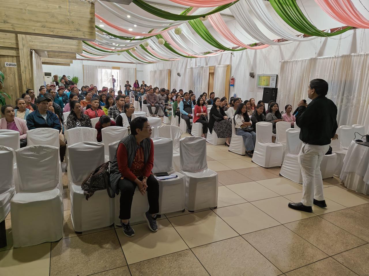 An Awareness Camp conducted by ESIC over the Benefits provided to Insured Persons in Shillong on 21.08.2024.