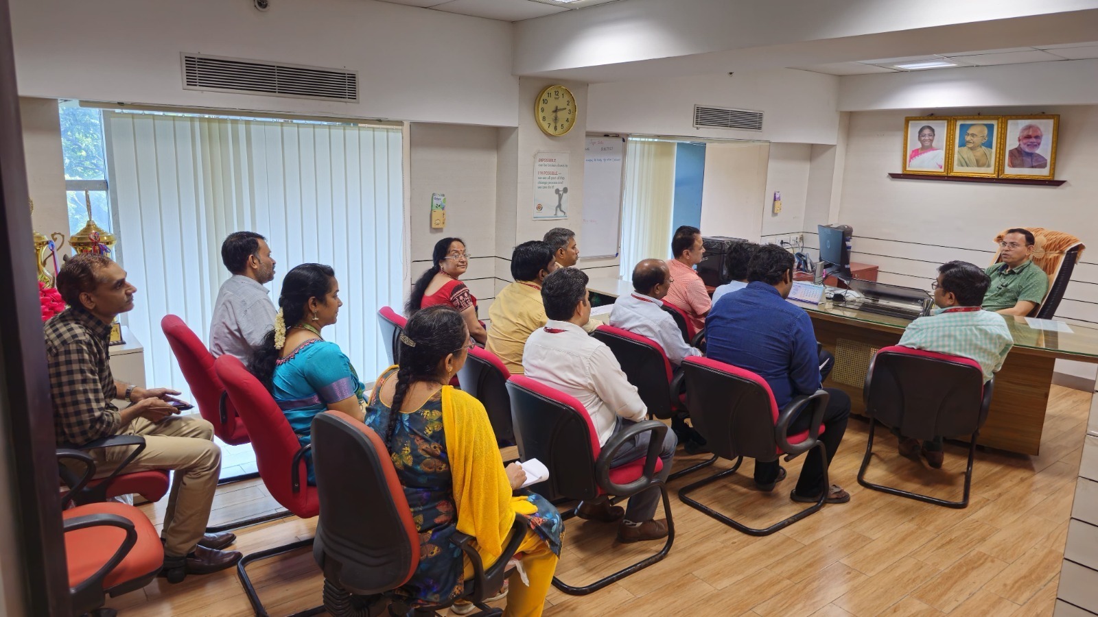 Sh. Ashok Kumar Singh, Director General, ESIC visited KK Nagar ESIC Hospital and RO, Chennai, T.N. and reviewed the medical facilities.